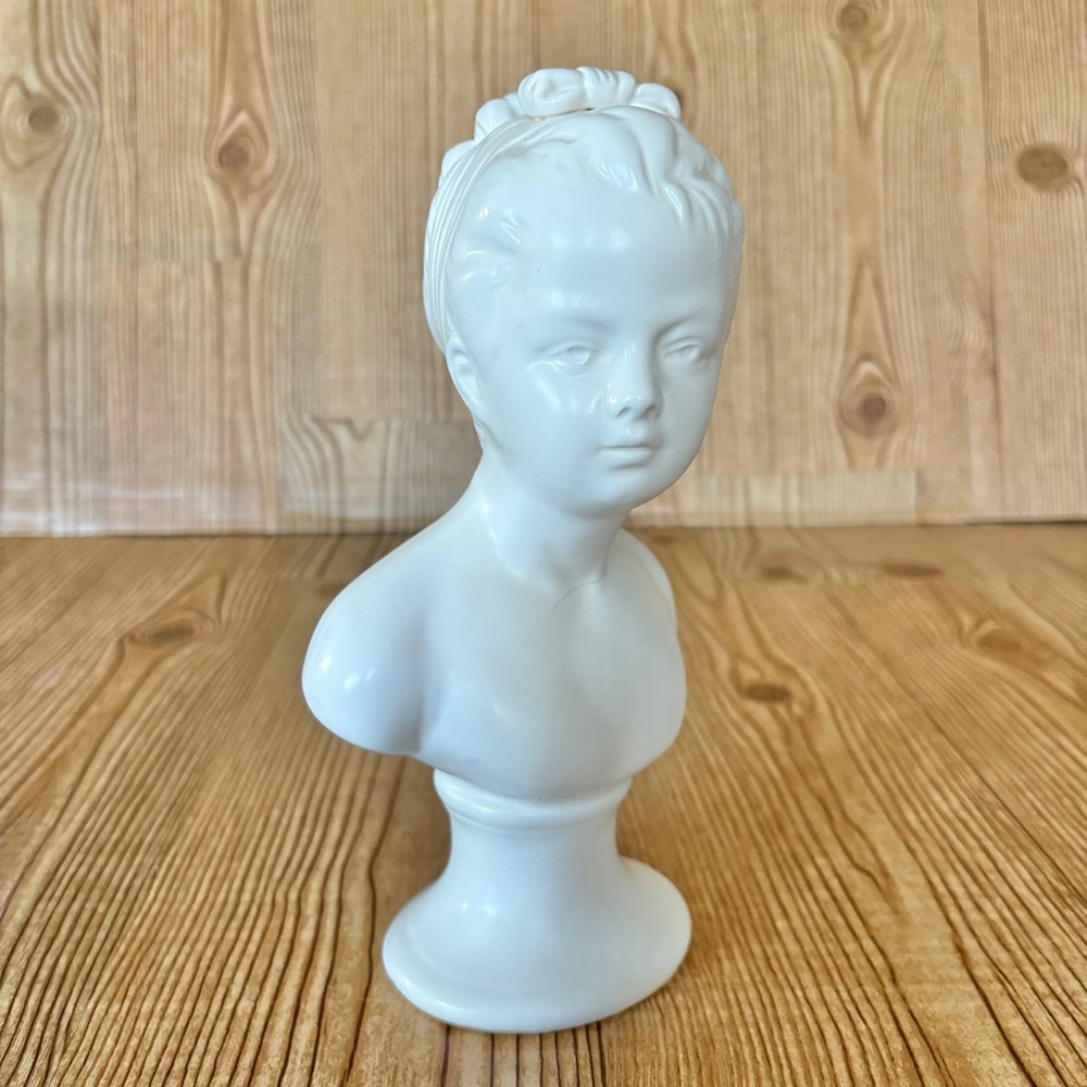 Vintage Napcoware Female Woman Girl Bust Made In Japan Halloween Victorian 1960s